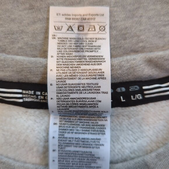 Adidas Texas A&M Hoops gray burgundy Sweatshirt size L Long sleeves - Picture 7 of 16